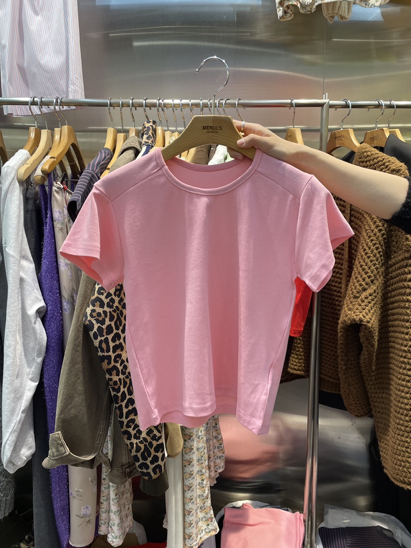 MENDL S韓國直郵女士新品熱賣真品26春夏休閑推薦時尚T恤MENDL ST恤圖色4