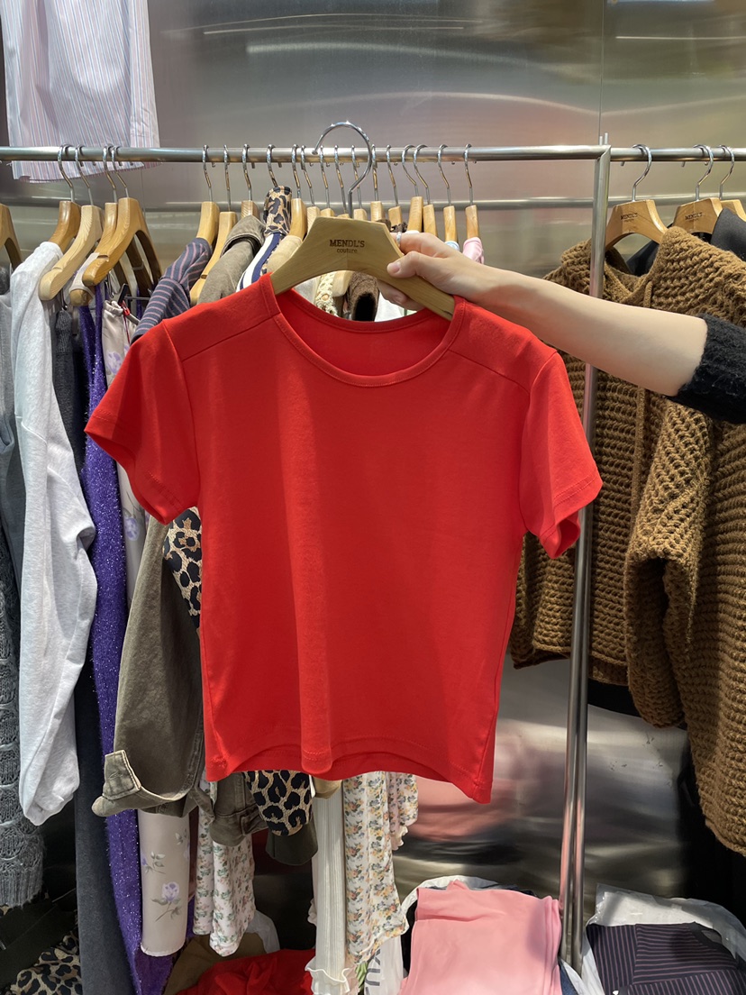 MENDL S韓國直郵女士新品熱賣真品26春夏休閑推薦時尚T恤MENDL ST恤圖色5