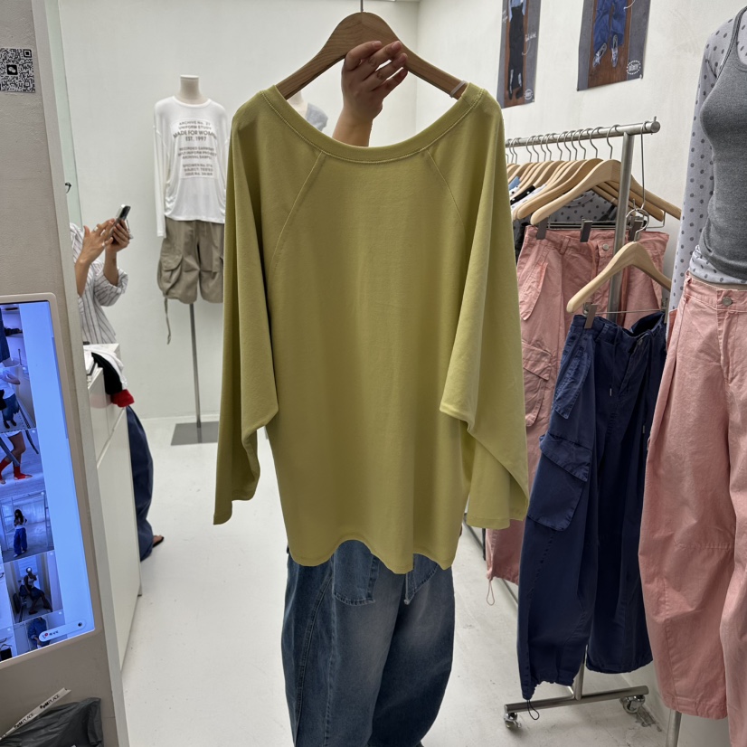 CHAV韓國直郵女裝新款休閑真品職業熱賣人氣推薦時尚26春夏T恤CHAVT恤