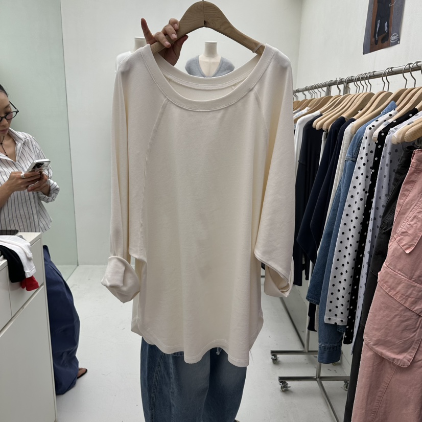 CHAV韓國直郵女裝新款休閑真品職業熱賣人氣推薦時尚26春夏T恤CHAVT恤圖色1