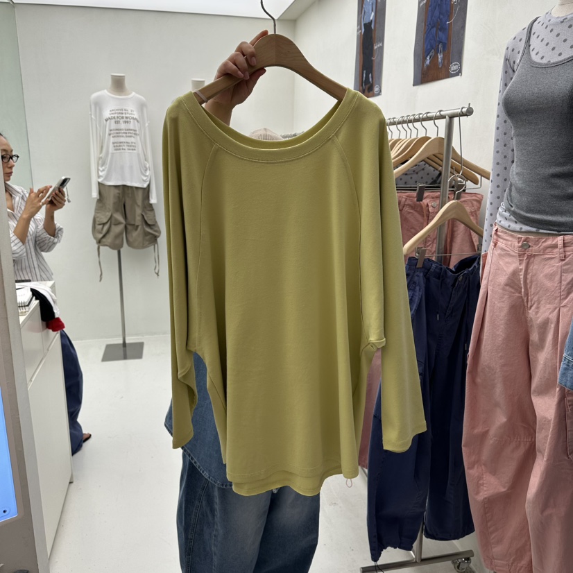 CHAV韓國直郵女裝新款休閑真品職業熱賣人氣推薦時尚26春夏T恤CHAVT恤圖色2