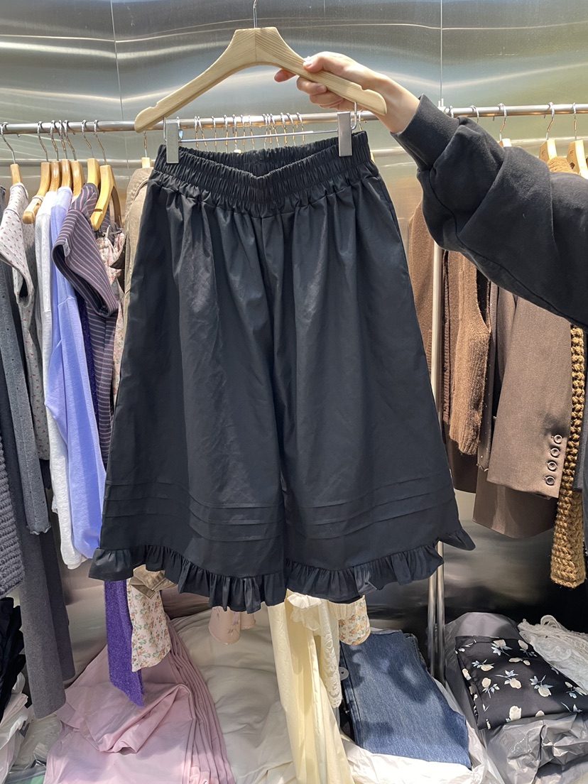 MENDL S韓國代購女裝新款真品時尚26春夏人氣熱賣短褲褶裥MENDL S短褲圖色2