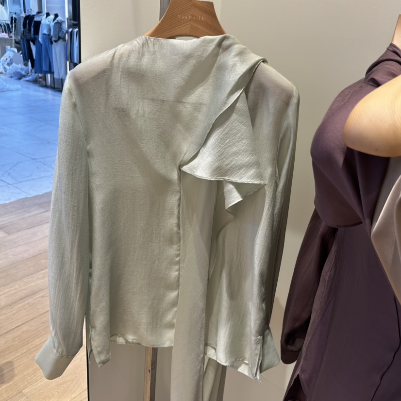 VAN NZILL東大門代購女士新款時尚休閑26春夏襯衫蕾絲衫VAN NZILL襯衫/蕾絲衫圖色2