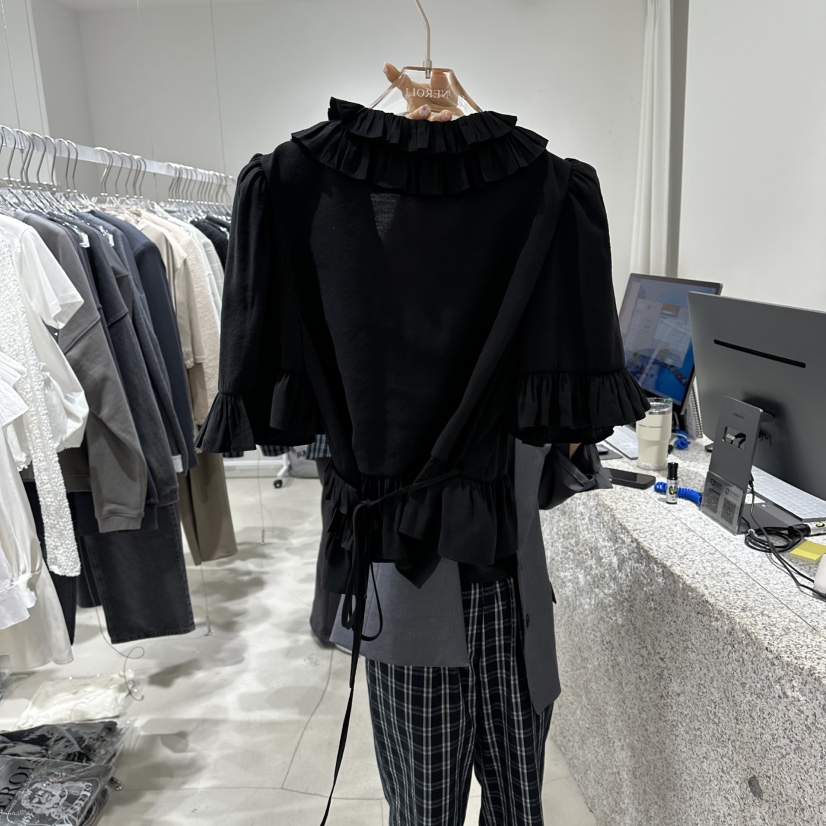 NEROLI 36東大門直郵女裝新款人氣時尚真品休閑襯衫蕾絲衫NEROLI 36襯衫/蕾絲衫