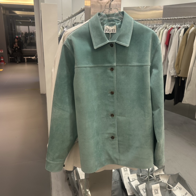 PAVEL韓國代購女裝新品人氣熱賣職業真品26春夏夾克含腰繩PAVEL夾克圖色1