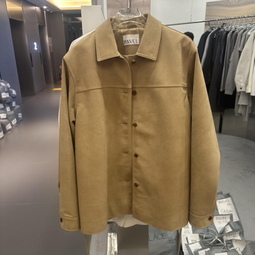 PAVEL韓國代購女裝新品人氣熱賣職業真品26春夏夾克含腰繩PAVEL夾克圖色2