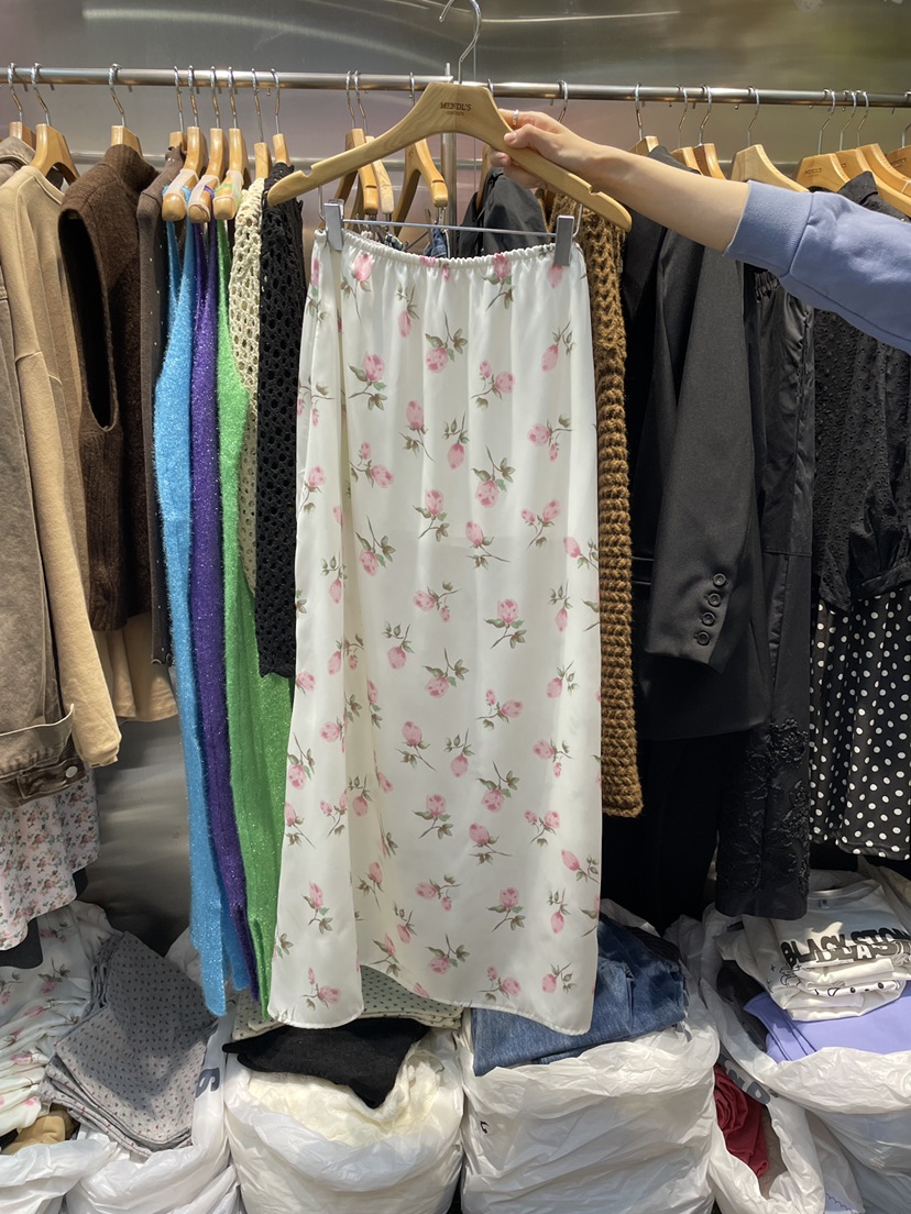 MENDL S東大門代購女裝新品26春夏休閑熱賣時尚職業長裙MENDL S長裙圖色1