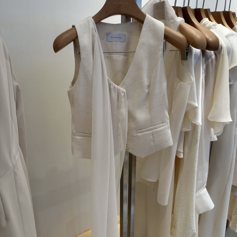 VAN NZILL韓國代購女士新款真品休閑職業人氣熱賣推薦馬甲VAN NZILL馬甲圖色1