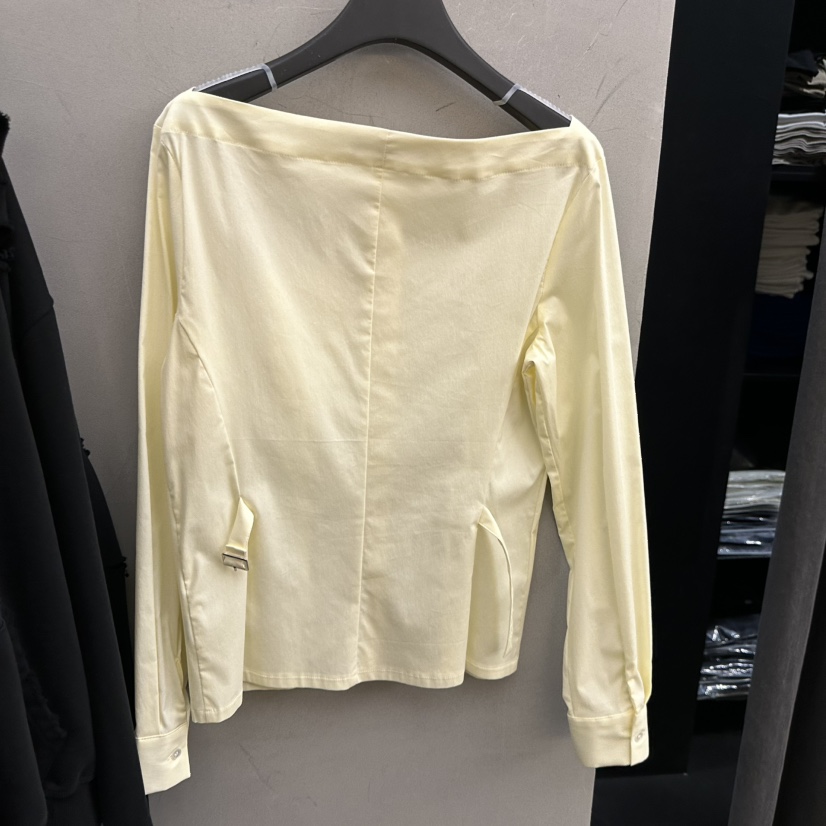 PROJECT WAVE-P東大門代購女士新品人氣襯衫蕾絲衫腰帶PROJECT WAVE襯衫/蕾絲衫