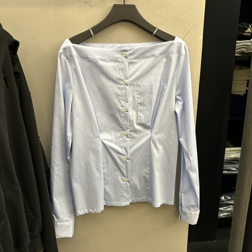 PROJECT WAVE-P東大門代購女士新品人氣襯衫蕾絲衫腰帶PROJECT WAVE襯衫/蕾絲衫圖色2