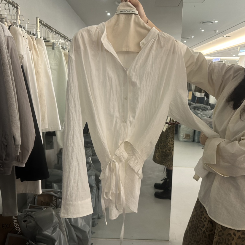 DOUBLE STANDARD/LE SMOKING/MAISONSTAFF韓國直郵女士新品熱賣襯衫蕾絲衫MAISONSTAFF襯衫/蕾絲衫圖色1