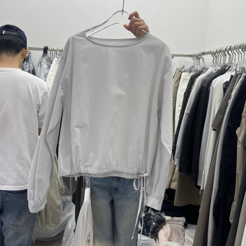 PADO東大門代購女裝新品職業人氣真品26春夏休閑熱賣長袖T恤PADO長袖T恤圖色1