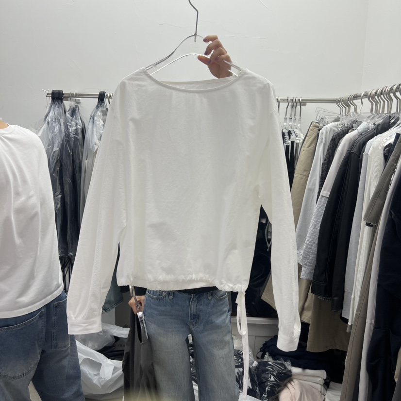 PADO東大門代購女裝新品職業人氣真品26春夏休閑熱賣長袖T恤PADO長袖T恤圖色2