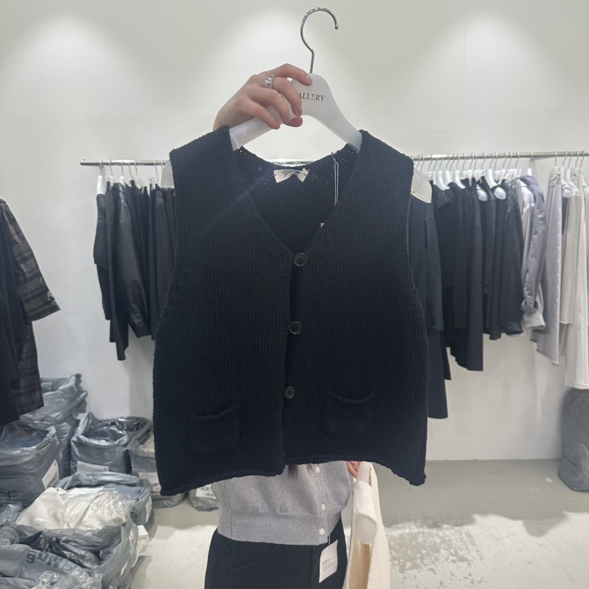 GALLERY-P韓國直郵女士新款26春夏推薦時尚休閑熱賣馬甲GALLERY-P馬甲圖色2