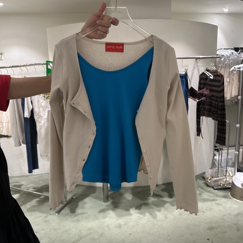 JERRY HALL-P東大門代購女士新品職業針織衫不含內搭棉質開衫JERRY HALL針織衫圖色3