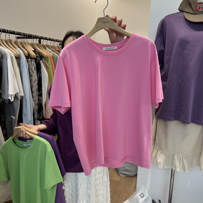 LOVE MY SANTA東大門直郵女士新品休閑時尚職業真品T恤Santa/LOVE MY SANTAT恤圖色2