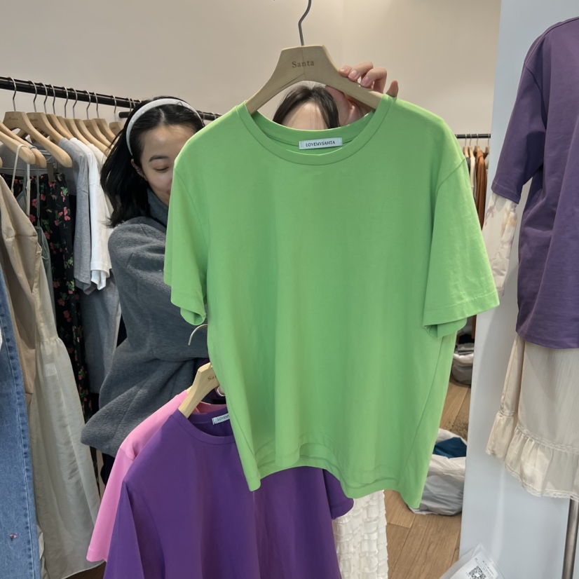 LOVE MY SANTA東大門直郵女士新品休閑時尚職業真品T恤Santa/LOVE MY SANTAT恤圖色3