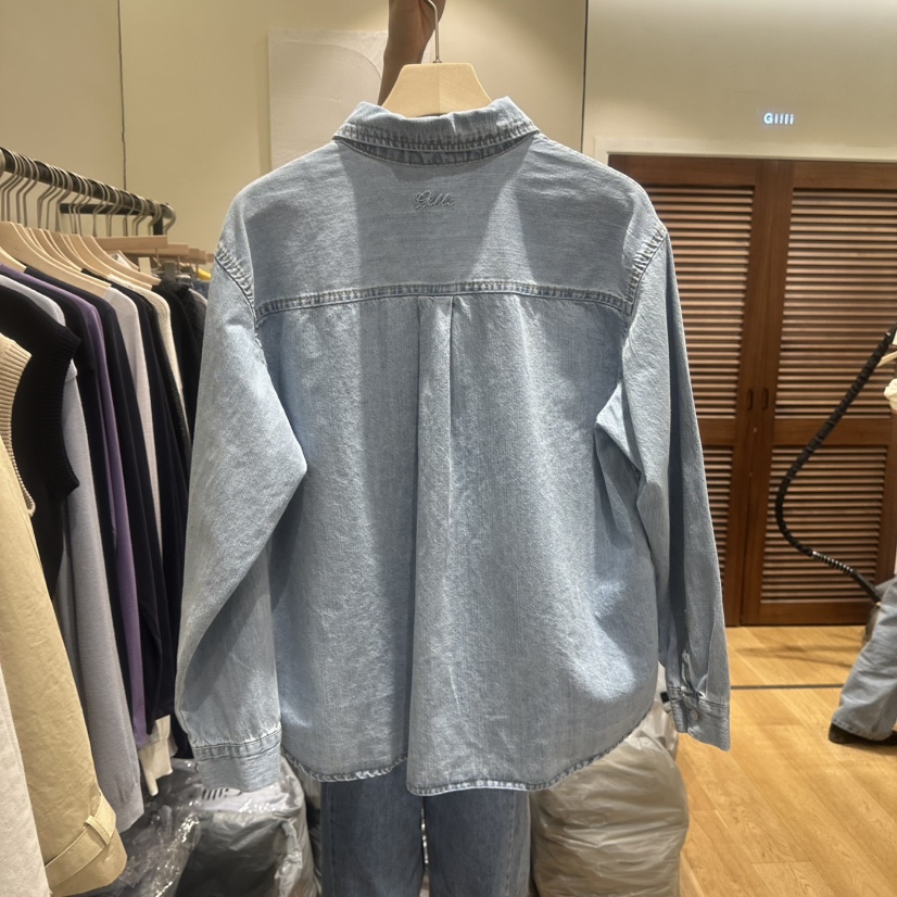 GILLI韓國代購女裝新品職業人氣推薦真品時尚熱賣襯衫蕾絲衫GILLI襯衫/蕾絲衫