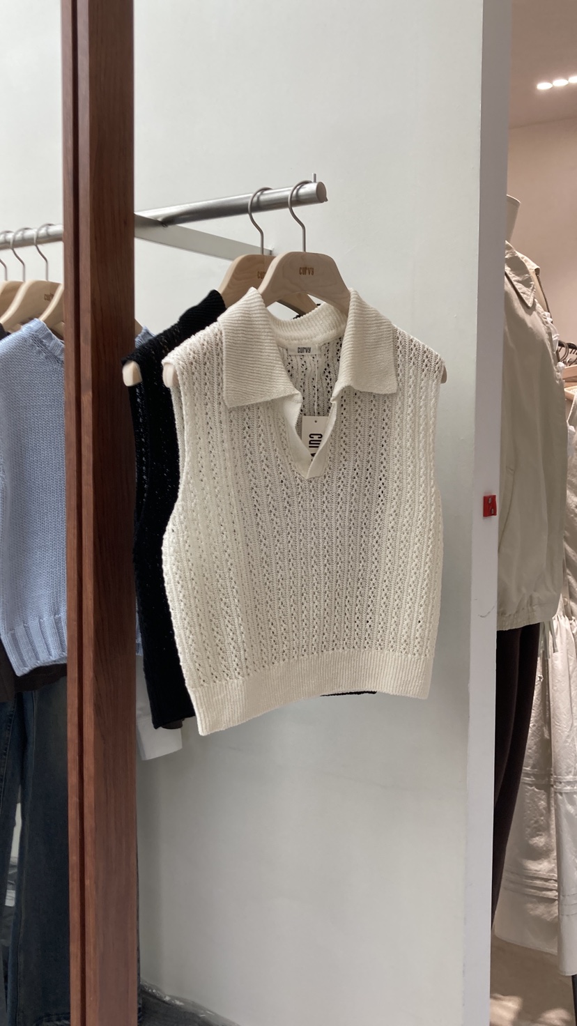 CURVY韓國東大門直郵女士新品26春夏人氣推薦職業吊帶背心CURVY吊帶/背心