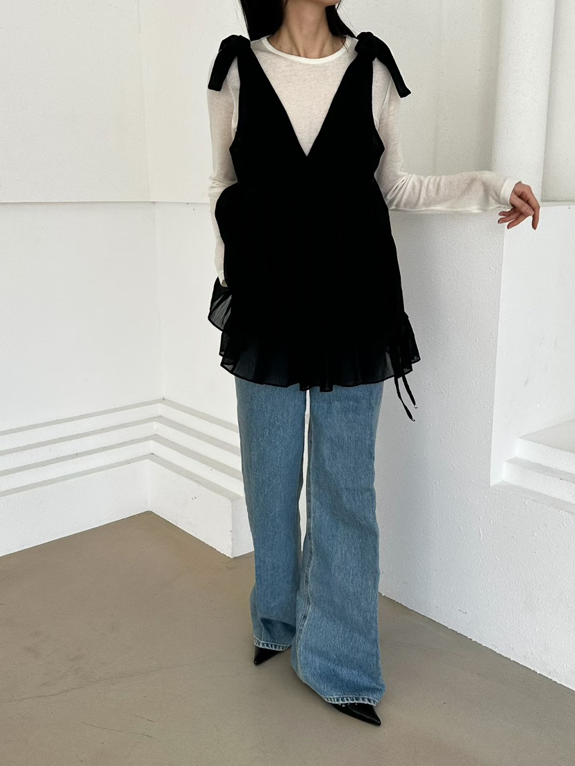 LE AVE東大門代購女裝新款職業人氣時尚26春夏連衣裙不含內搭LE AVE連衣裙