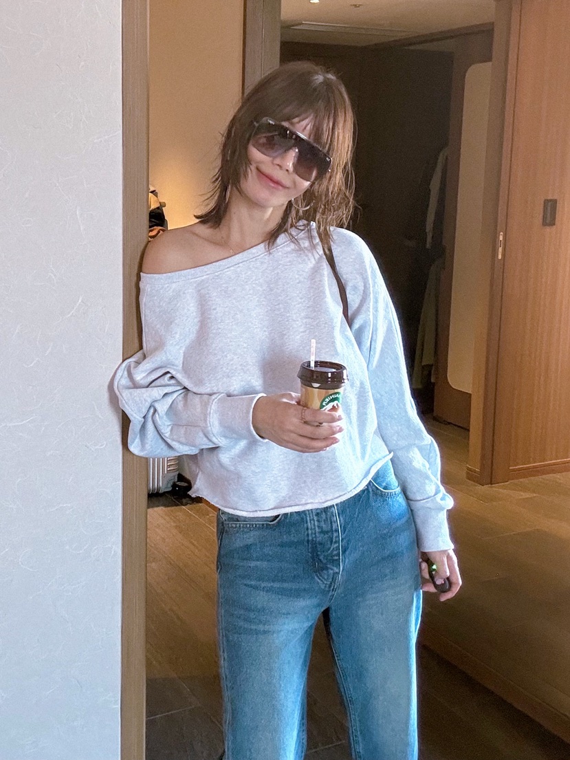 PARIS MATCH韓國代購女士新款人氣真品26春夏職業時尚衛衣PARIS MATCH衛衣