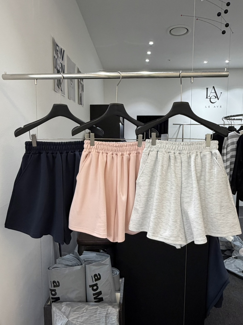 LE AVE韓國直郵女士新款26春夏推薦真品熱賣職業休閑短褲LE AVE短褲