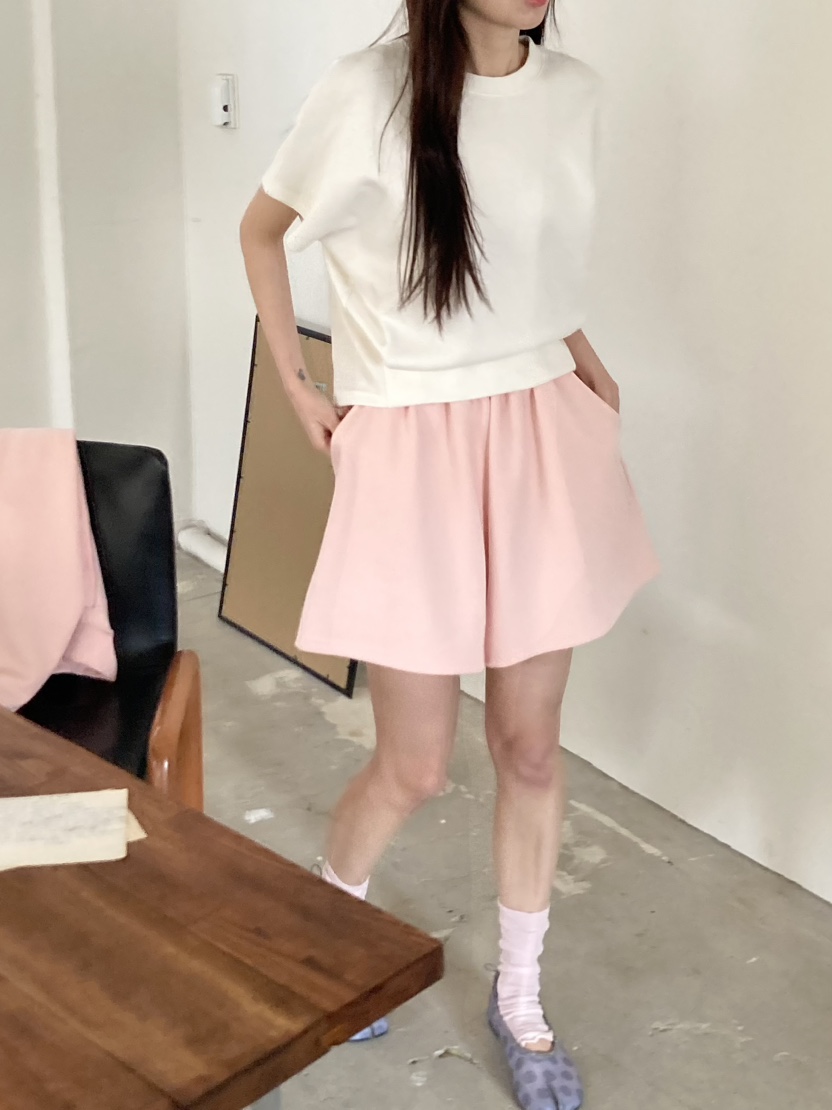 LE AVE韓國直郵女士新款26春夏推薦真品熱賣職業休閑短褲LE AVE短褲