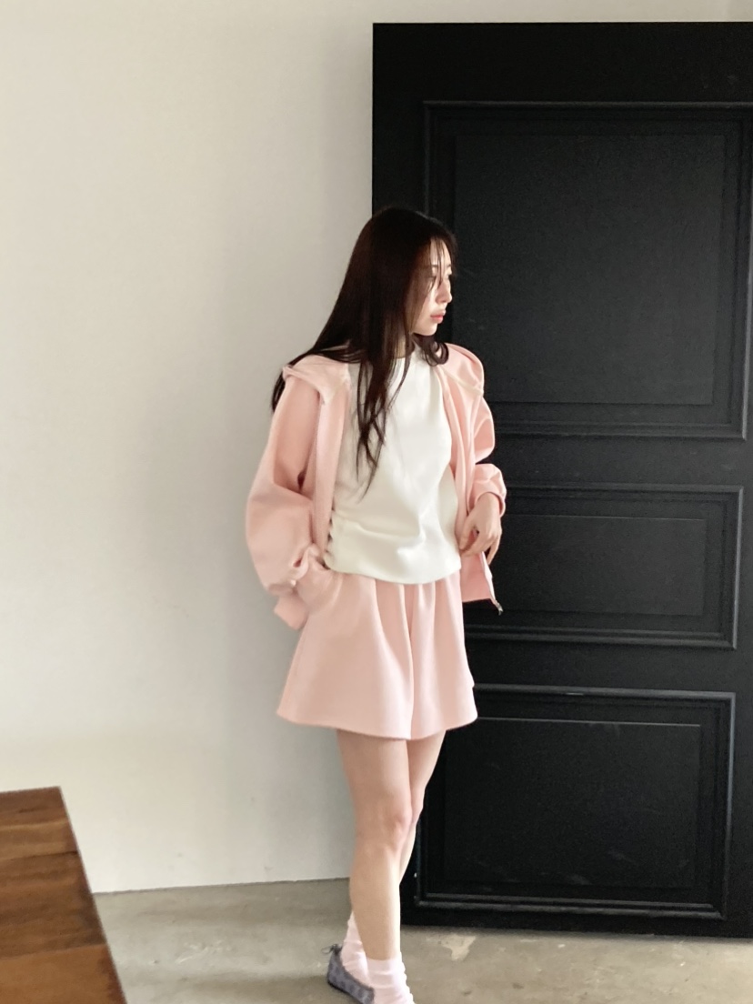 LE AVE東大門直郵女士新款職業人氣熱賣26春夏時尚衛衣拉鏈LE AVE衛衣