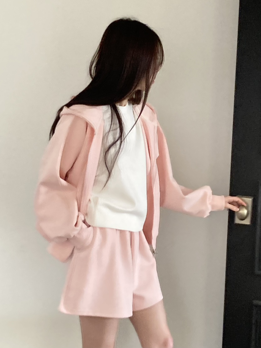 LE AVE東大門直郵女士新款職業人氣熱賣26春夏時尚衛衣拉鏈LE AVE衛衣