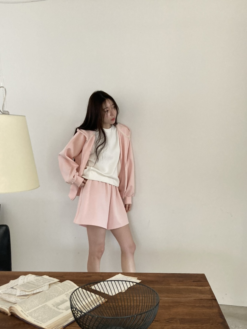 LE AVE東大門直郵女士新款職業人氣熱賣26春夏時尚衛衣拉鏈LE AVE衛衣