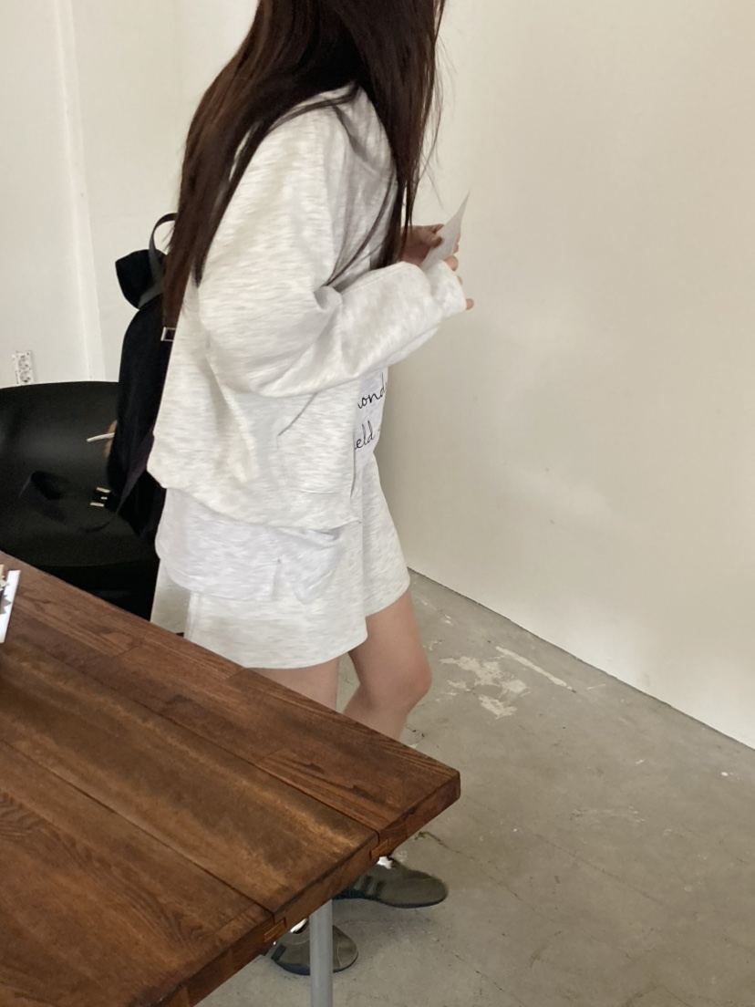 LE AVE東大門直郵女士新款職業人氣熱賣26春夏時尚衛衣拉鏈LE AVE衛衣