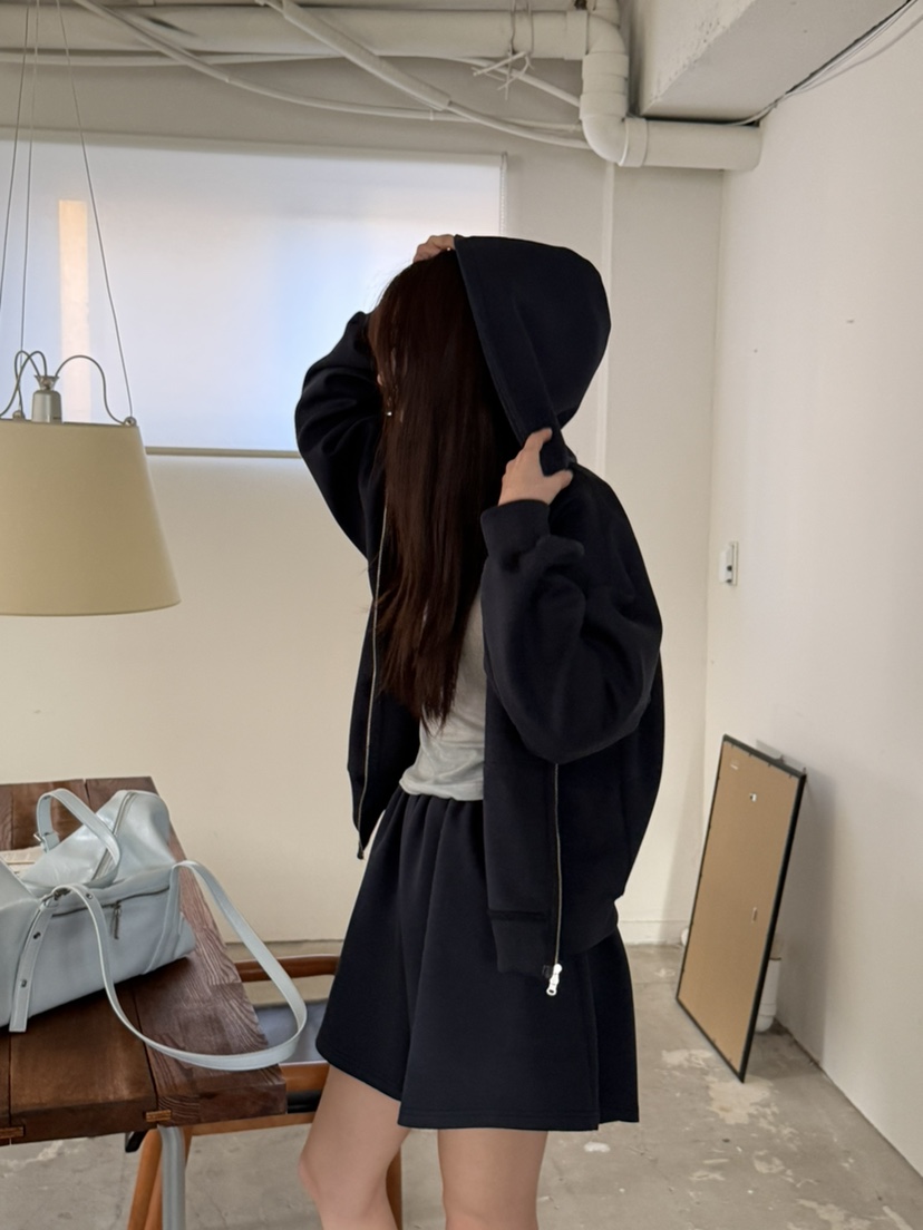 LE AVE東大門直郵女士新款職業人氣熱賣26春夏時尚衛衣拉鏈LE AVE衛衣