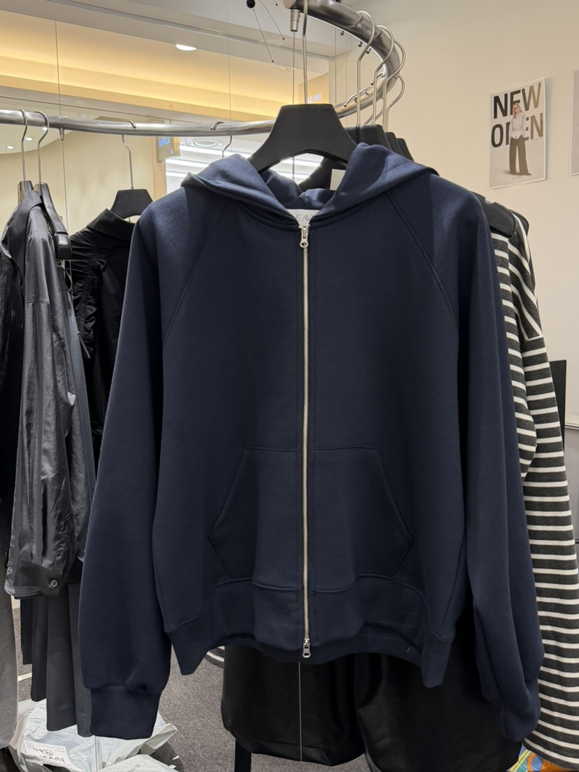 LE AVE東大門直郵女士新款職業人氣熱賣26春夏時尚衛衣拉鏈LE AVE衛衣圖色3