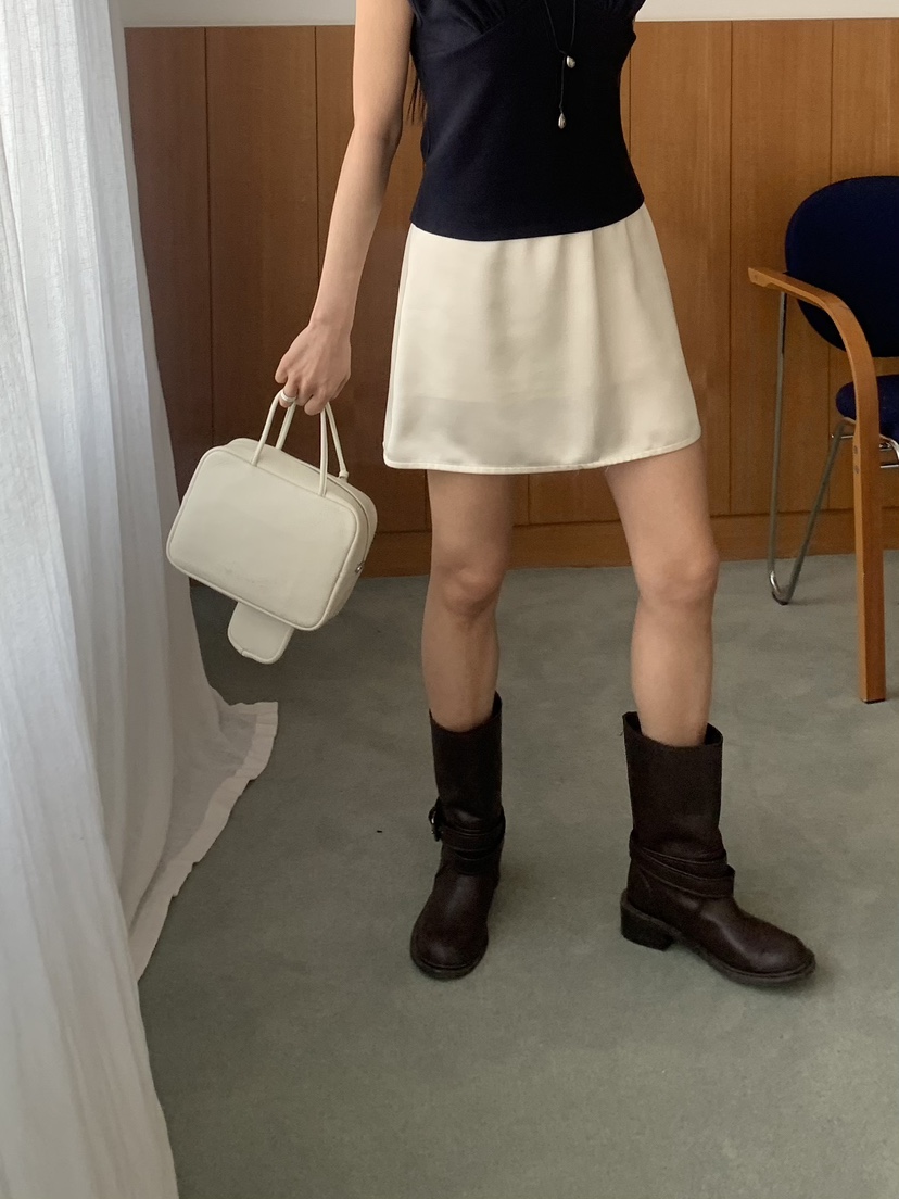 BAKING POWDER韓國直郵女裝新品26春夏休閑熱賣時尚短裙BAKING POWDER短裙圖色3