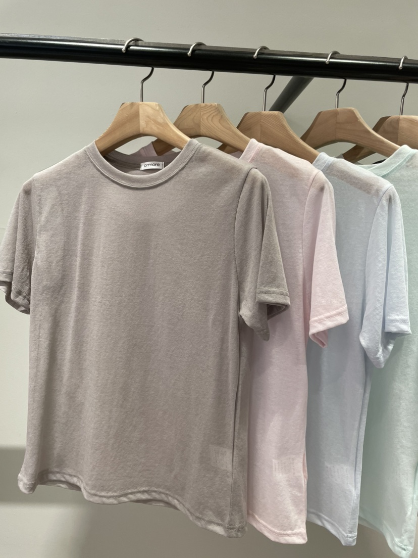ORMORE韓國代購女裝新品休閑26春夏時尚熱賣真品人氣推薦T恤ORMORET恤