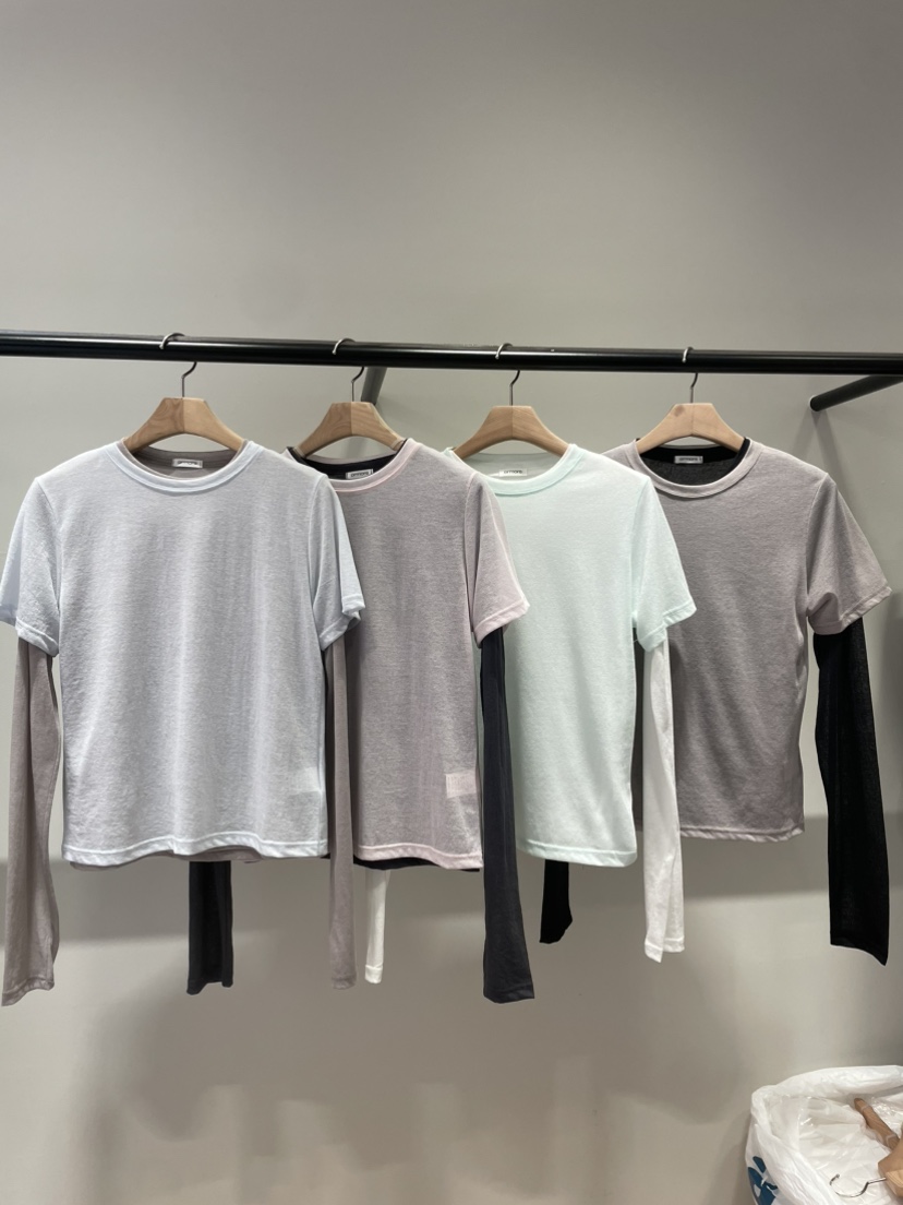 ORMORE韓國代購女裝新品休閑26春夏時尚熱賣真品人氣推薦T恤ORMORET恤