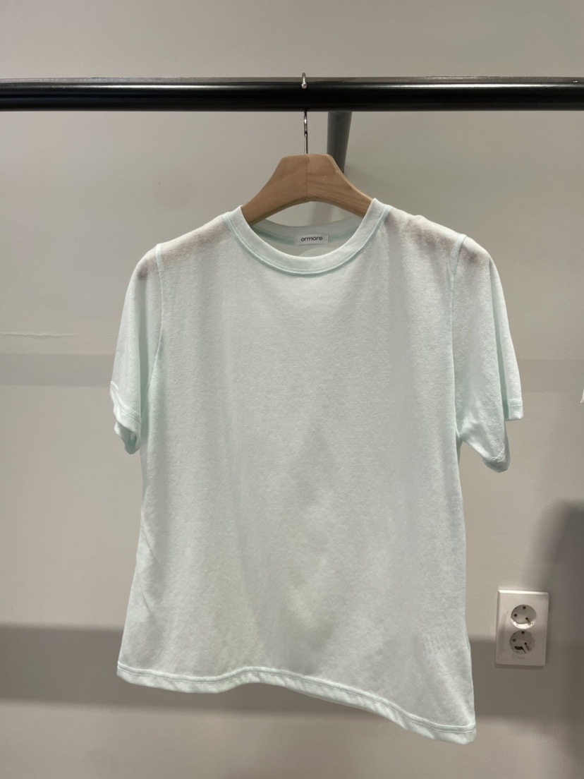 ORMORE韓國代購女裝新品休閑26春夏時尚熱賣真品人氣推薦T恤ORMORET恤圖色4