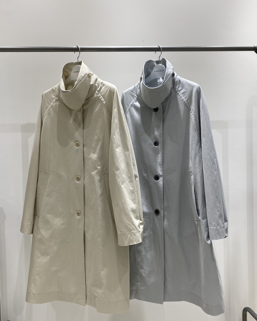 NOPROBLEM韓國代購女裝新品人氣26春夏熱賣推薦休閑長款風衣NOPROBLEM長款風衣