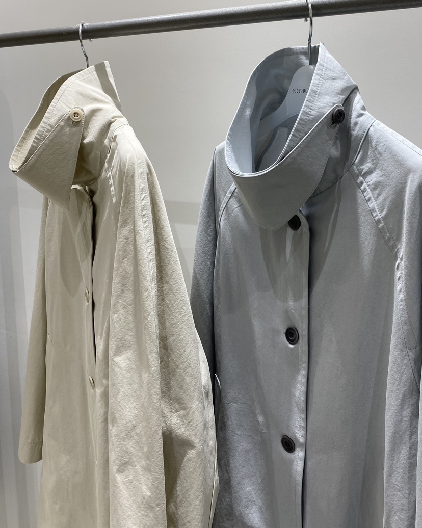 NOPROBLEM韓國代購女裝新品人氣26春夏熱賣推薦休閑長款風衣NOPROBLEM長款風衣