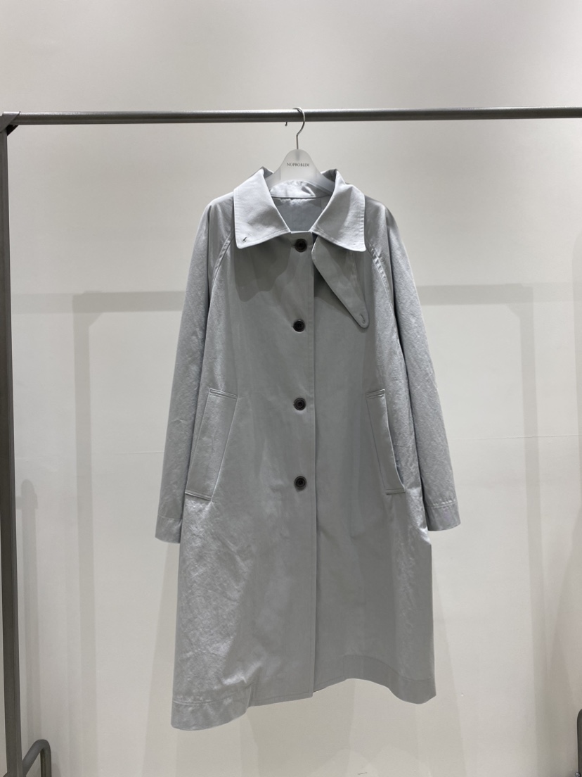 NOPROBLEM韓國代購女裝新品人氣26春夏熱賣推薦休閑長款風衣NOPROBLEM長款風衣