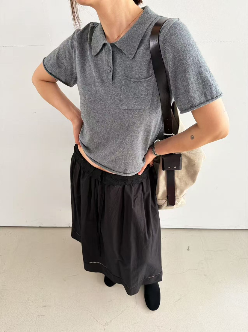 OLI SEOUL東大門實拍女裝新品職業真品26春夏休閑時尚長裙OLI SEOUL長裙