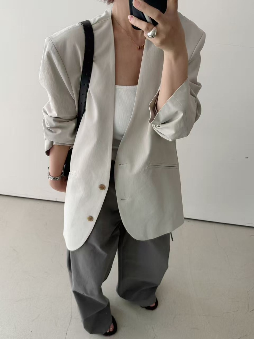 OLI SEOUL東大門直郵女裝新品26春夏熱賣休閑推薦職業夾克OLI SEOUL夾克