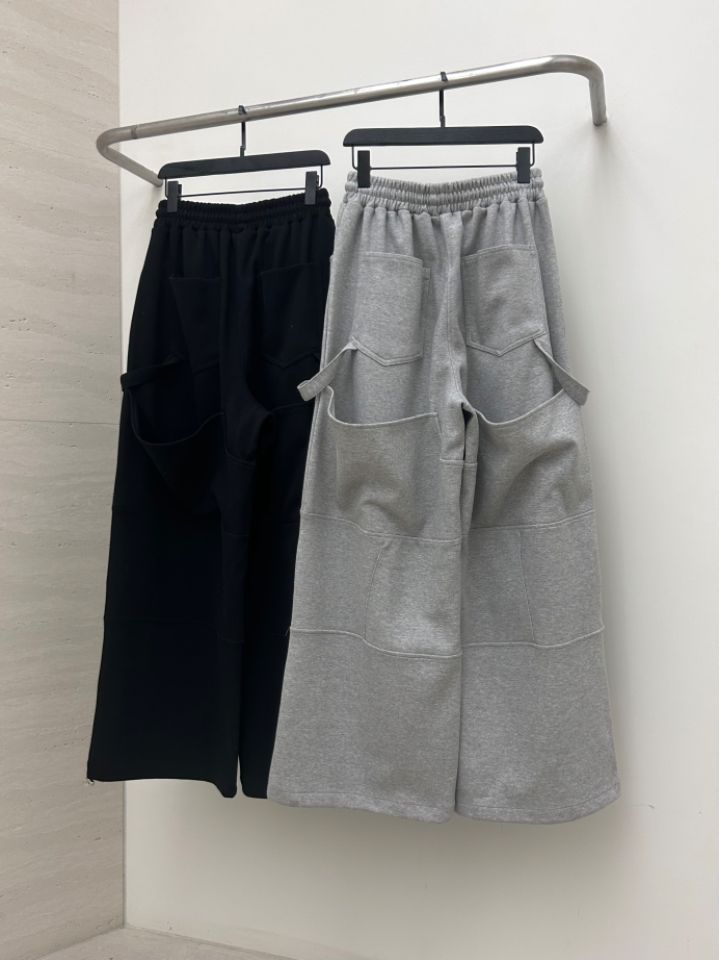 HESTORY韓國直郵實拍女士新品職業人氣休閑褲男女同款雙面HESTORY休閑褲