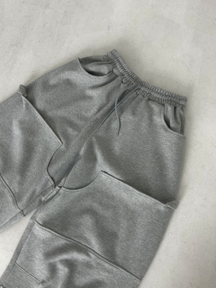 HESTORY韓國直郵實拍女士新品職業人氣休閑褲男女同款雙面HESTORY休閑褲