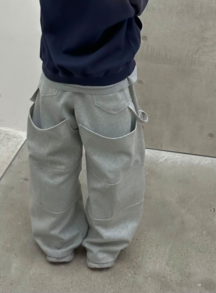 HESTORY韓國直郵實拍女士新品職業人氣休閑褲男女同款雙面HESTORY休閑褲