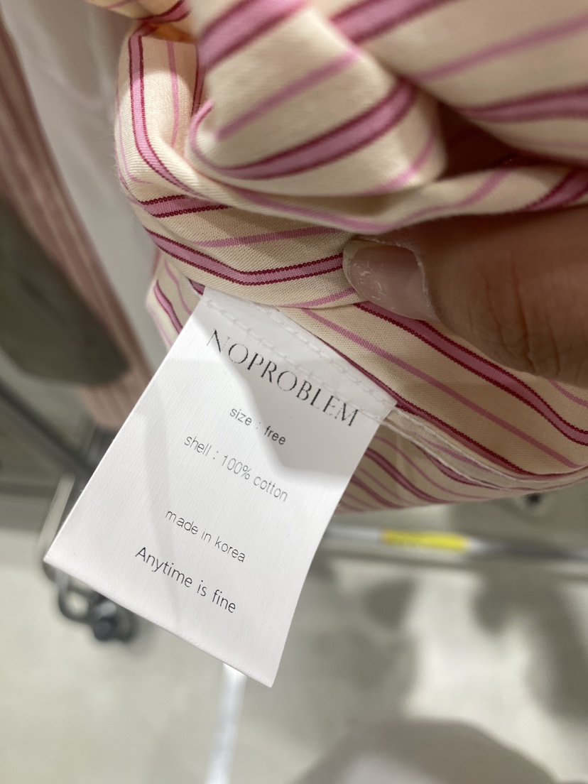 NOPROBLEM韓國代購女士新品真品職業熱賣26春夏襯衫蕾絲衫NOPROBLEM襯衫/蕾絲衫