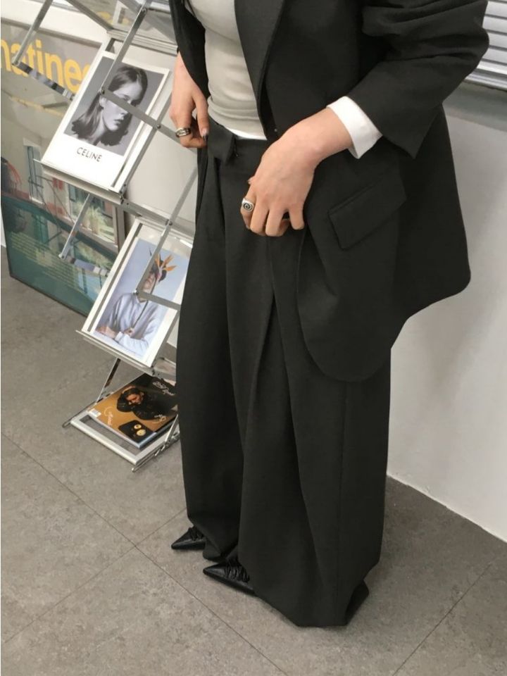 HESTORY東大門實拍女裝新品職業熱賣休閑26春夏推薦休閑褲HESTORY休閑褲