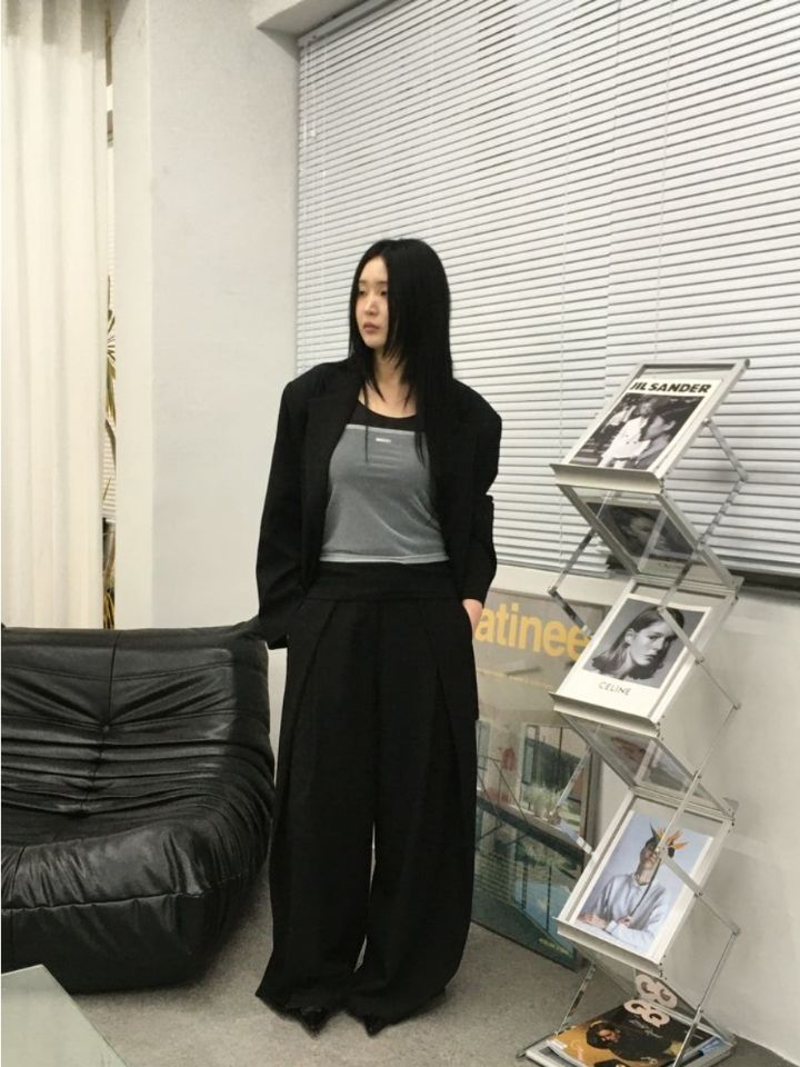 HESTORY東大門實拍女裝新品職業熱賣休閑26春夏推薦休閑褲HESTORY休閑褲