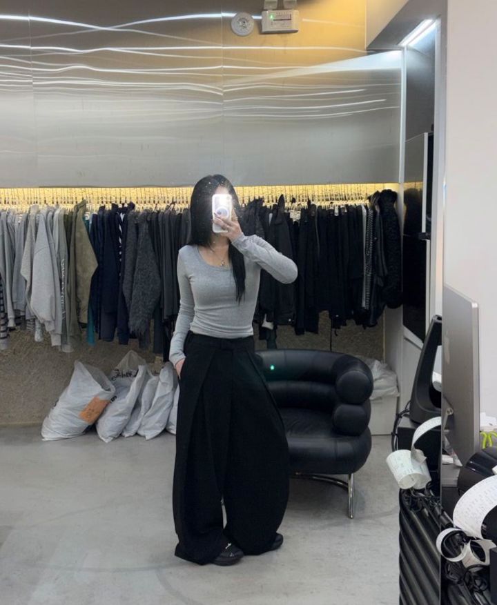 HESTORY東大門實拍女裝新品職業熱賣休閑26春夏推薦休閑褲HESTORY休閑褲