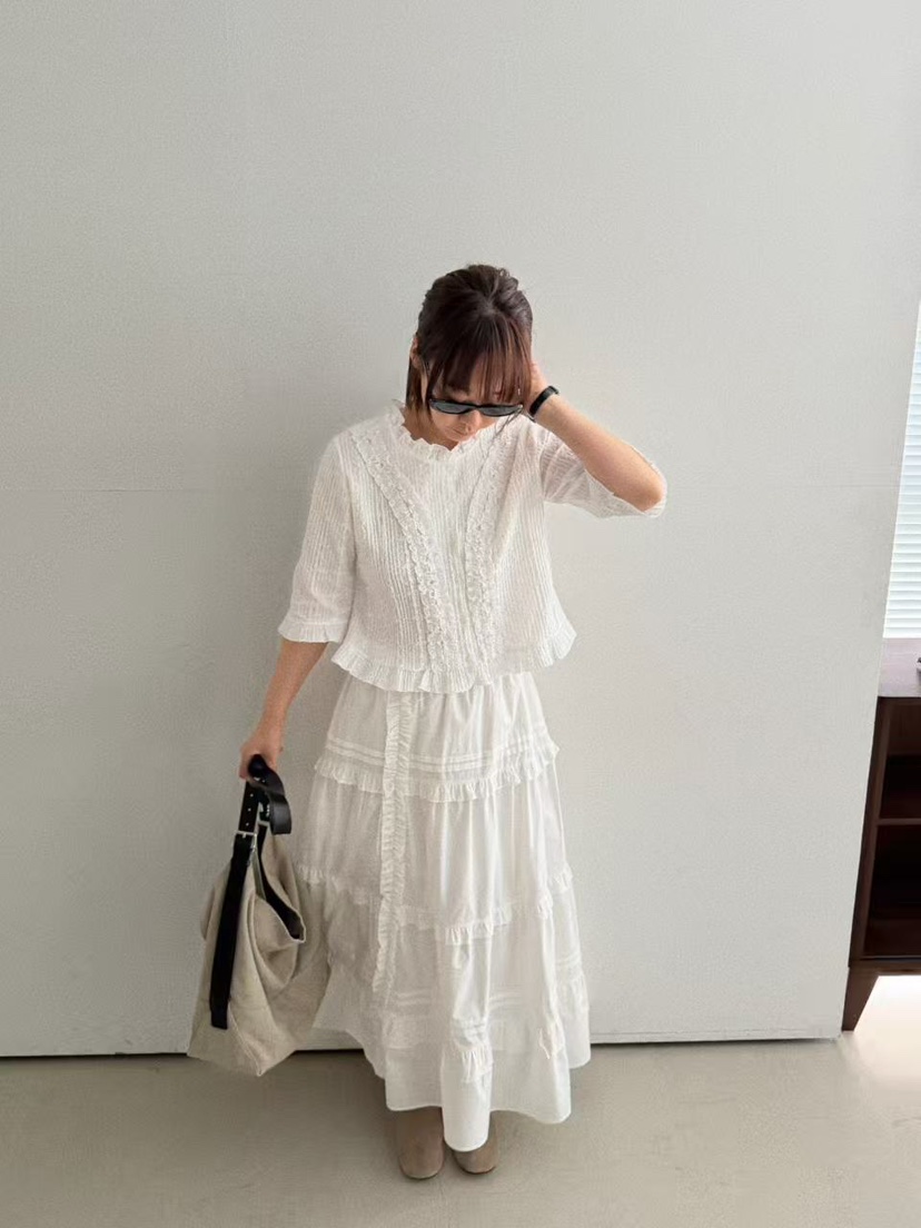 OLI SEOUL東大門代購女士新款職業時尚人氣真品襯衫蕾絲衫OLI SEOUL襯衫/蕾絲衫